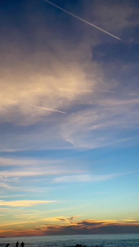 Sunset at the Beach - Monterey, CA Stock Footage 305512004