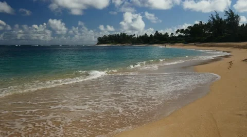 Sunset beach, north shore, oahu, hawaii. Stock Footage 41440352
