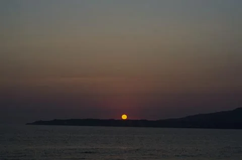 Sunset on Beach 写真素材