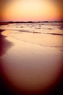 Sunset Beach Stock Photos