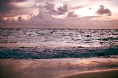 Sunset Beach Stock Photos