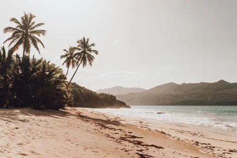 Sunset beach Fotos de archivo