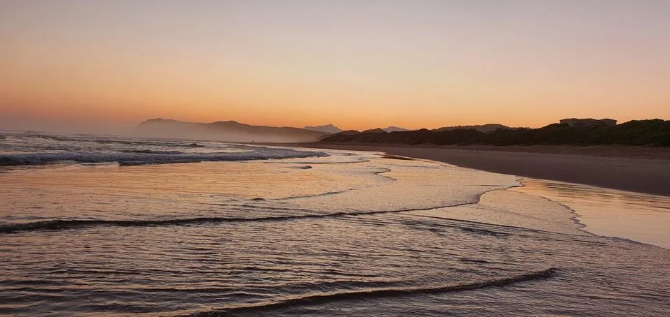 Sunset at the Beach 写真素材