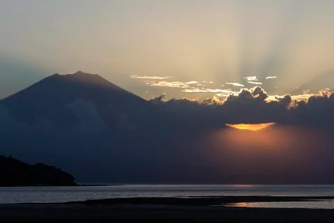 SUNSET BEACH Stock Photos