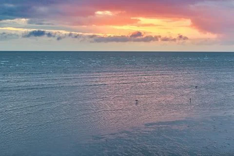 Sunset Beach Stock Photos