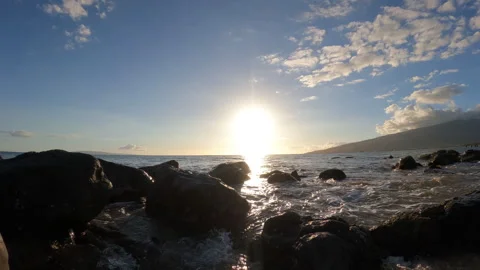 Sunset Beach Segment1 Stock Footage 191800940