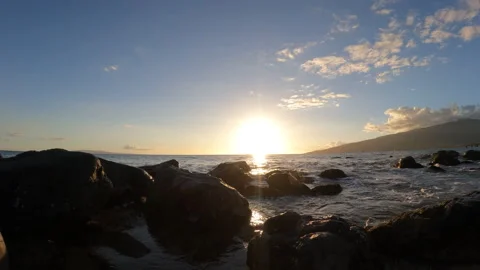 Sunset Beach Segment2 Stock Footage 191792866