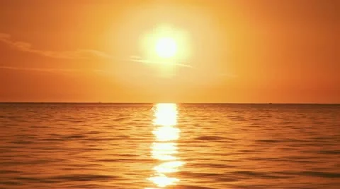 Sunset Beach Sun High 動画素材 11017209