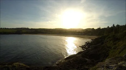 Sunset Beach Time-lapse 스톡 동영상 46725629