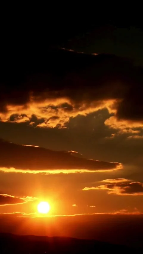 Sunset, beach, timelapse Stock Footage 314986539