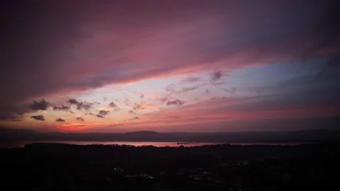 SUNSET-BEACON Stock Footage 169194525