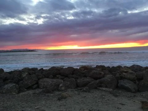 Sunset Beauty Stock Photos