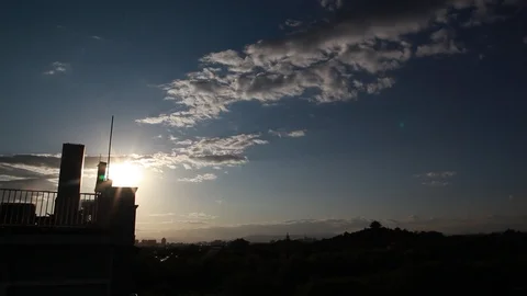 Sunset of Beijing building background Forbidden City and Jingshan Park Video stock 96206832