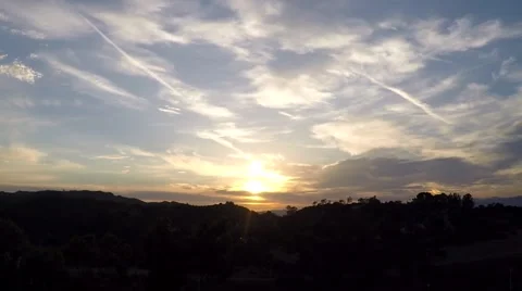 Sunset from Bel Air Stock-Footage 54460395