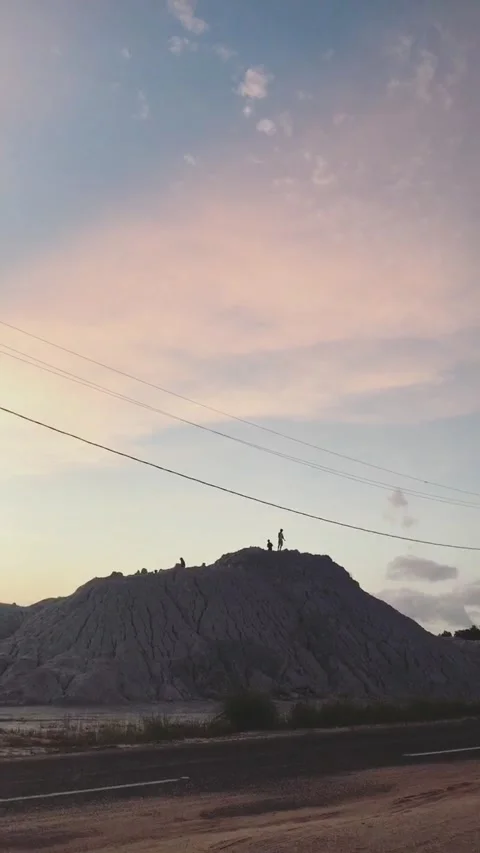 Sunset in Belitung Stock Footage 225896470