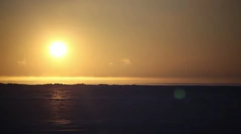 Sunset, Bering Ice Sheet Edge, DSLR Time Lapse 動画素材 10703259