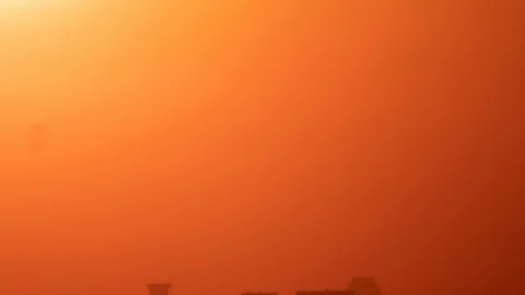 SUNSET Big GT0533 Stock Footage 127296507