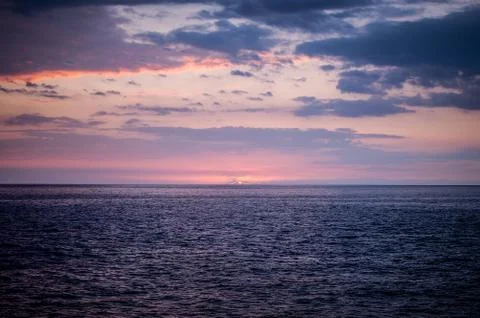 Sunset - Big Island Stock Photos