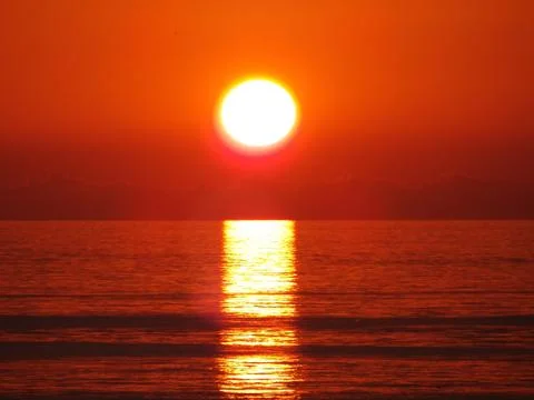 Sunset Black Sea 2 Stock Photos