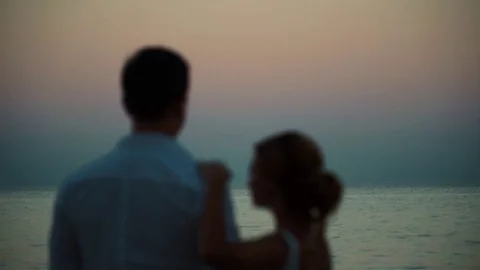 Sunset on the Black Sea Stock Footage 84030396