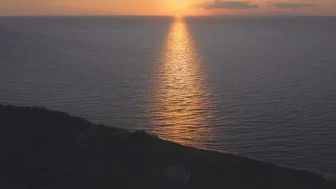 Sunset on Block Island Stock Footage 287965592