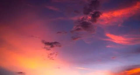 Sunset blur nature summer background cloud gradient overlay dramatic Stock Photos
