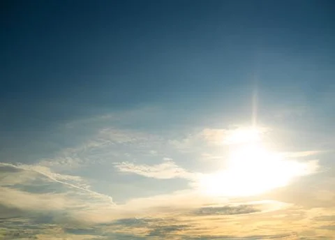 Sunset blur nature summer background cloud gradient overlay dramatic Stock Photos