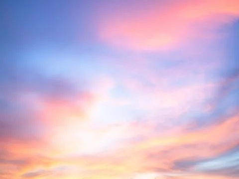 Sunset blur nature summer background cloud gradient overlay dramatic 스톡 사진