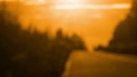 Sunset Blurred Background Stock Footage 78599042