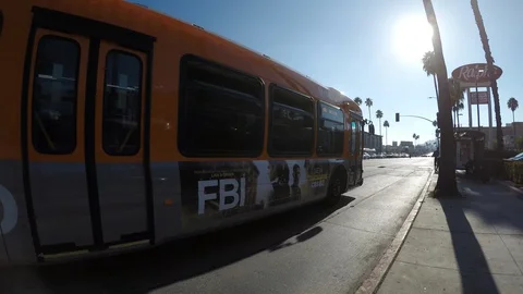 Sunset Blvd timelipse 動画素材 127692119