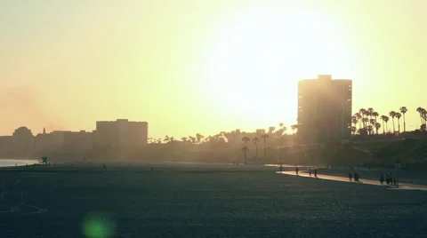 Sunset on the Boardwalk 動画素材 6506843