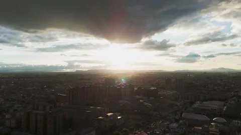 Sunset in Bogotá Stock Footage 260826611