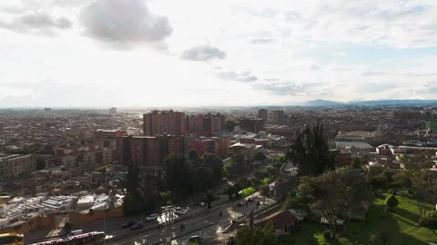 Sunset in Bogotá Stock Footage 260826624