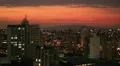 Sunset - Bokeh 1. Colorful sky, beautiful scene. Sao Paulo, Brazil HD Footage