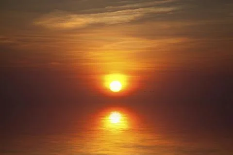 Sunset Bonaire Stock Photos