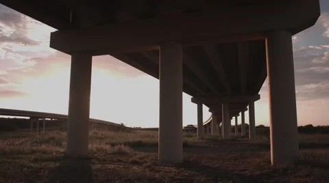 Sunset Bridge 4 Video stock 52422438