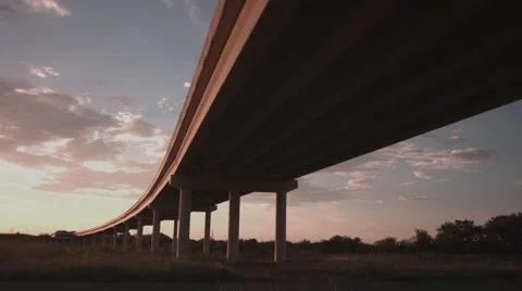 Sunset Bridge 6 Stock-Footage 52422543