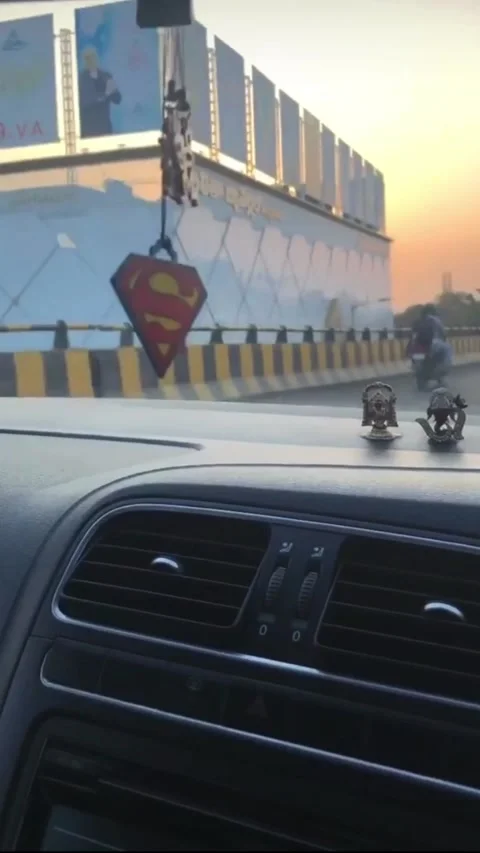 Sunset from the Bridge car drive Vidéo 137087907