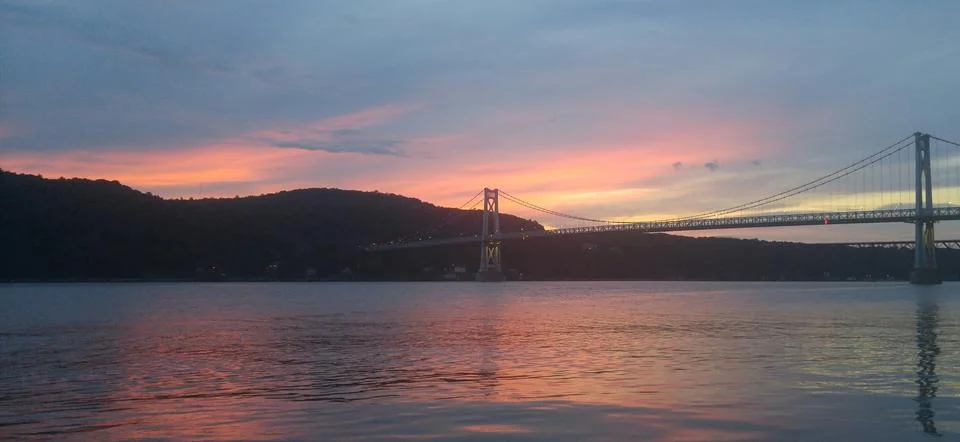 Sunset Bridge Stock Photos