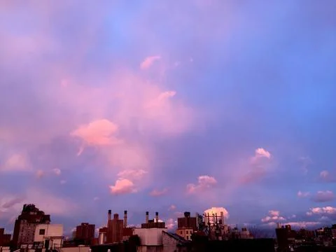 Sunset Brooklyn Stock Photos