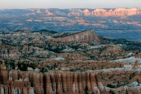 Sunset in Bryce Canyon Stock Photos