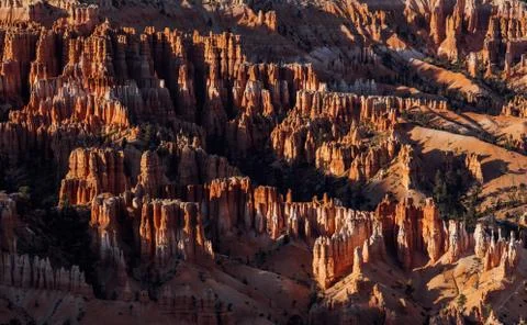 Sunset at Bryce Canyon Stock Photos