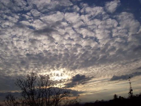 Sunset in Budapest. Stock Photos