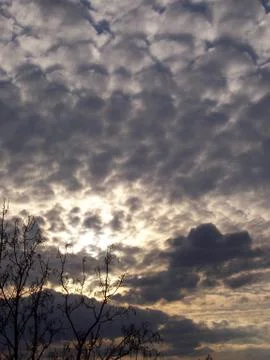Sunset in Budapest. Stock Photos