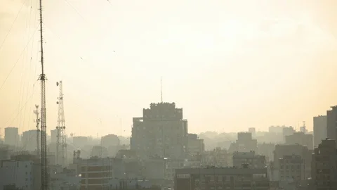 Sunset in Buenos Aires 動画素材 96583857