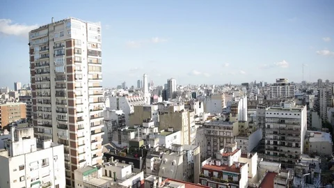 Sunset in Buenos Aires 動画素材 96584855