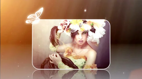 Sunset Butterfly Intro Stock After Effects