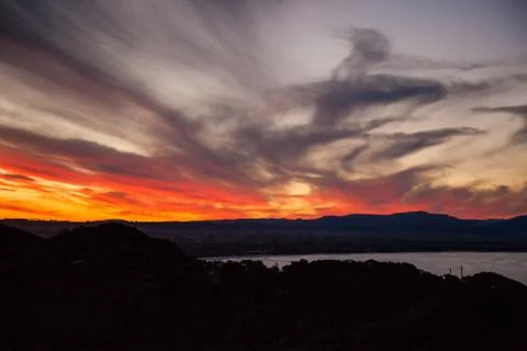 Sunset Byron Bay Lighthouse Stock Photos