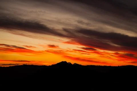 Sunset Byron Bay Lighthouse Stock Photos