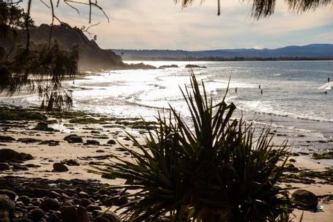 Sunset Byron Bay Stock Photos